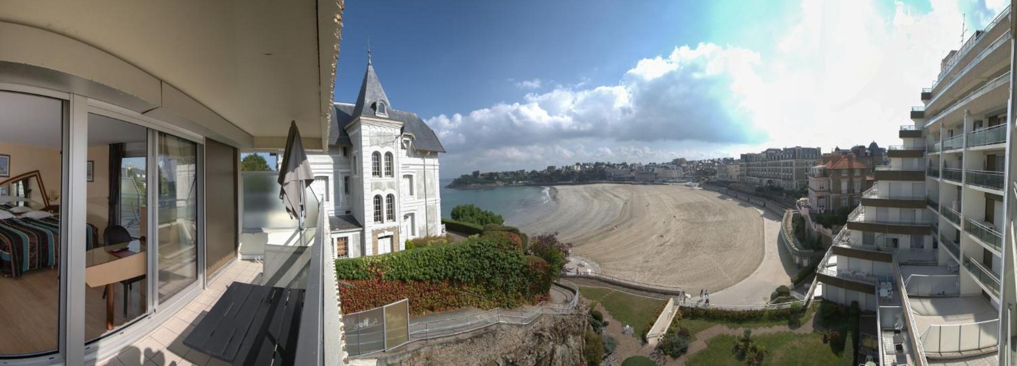 Le Crystal Dinard Plage Екстер'єр фото